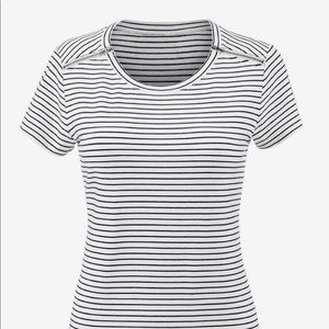 CAbi Zip Crop Top Spring 2017